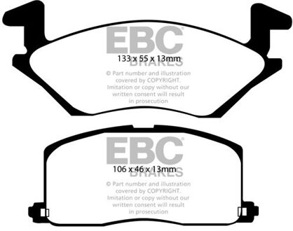 Toyota Remblokkenset, schijfrem DP879