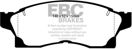 Toyota Remblokkenset, schijfrem DP936