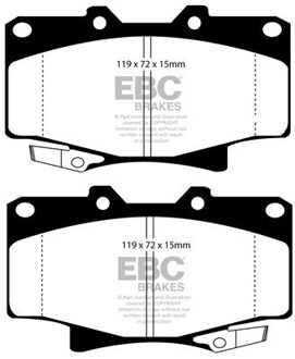 Toyota Remblokkenset, schijfrem DP992