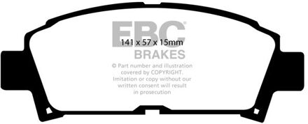 Toyota Remblokkenset, schijfrem DP995