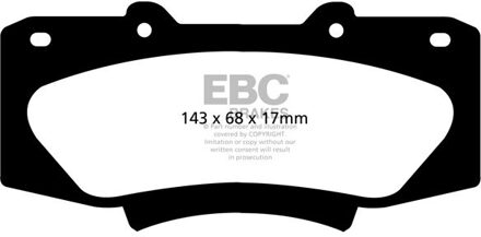 Toyota Remblokkenset, schijfrem DPX2054