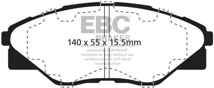 Toyota Remblokkenset, schijfrem DPX2175