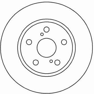 Toyota Remschijf 16546