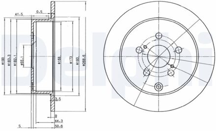 Toyota Remschijf BG3822