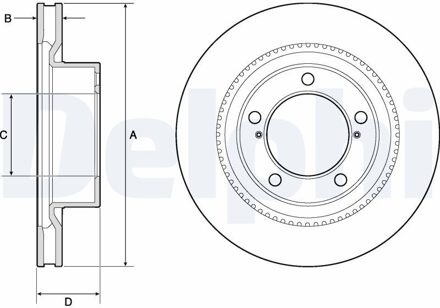 Toyota Remschijf BG9131