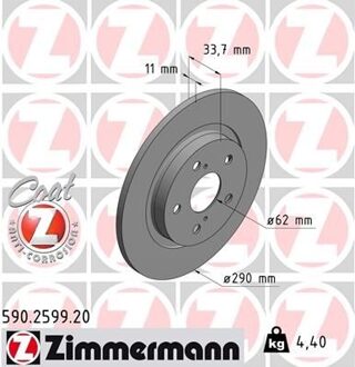 Toyota Remschijf Coat Z 590259920