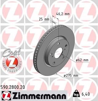 Toyota Remschijf Coat Z 590280020