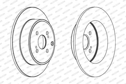 Toyota Remschijf DDF1421C