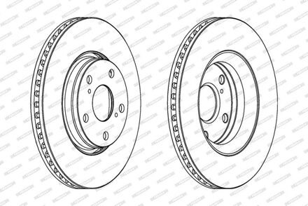 Toyota Remschijf DDF1756C