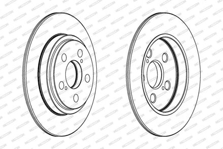Toyota Remschijf DDF1866