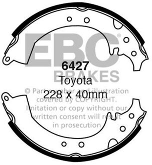 Toyota Remschoenset 6427