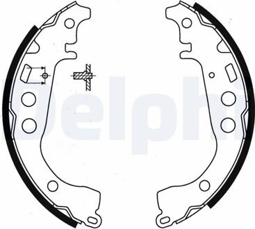 Toyota Remschoenset LS1854