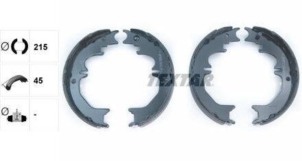 Toyota Remschoenset, parkeerrem 91066100