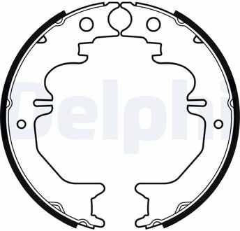 Toyota Remschoenset, parkeerrem LS2053
