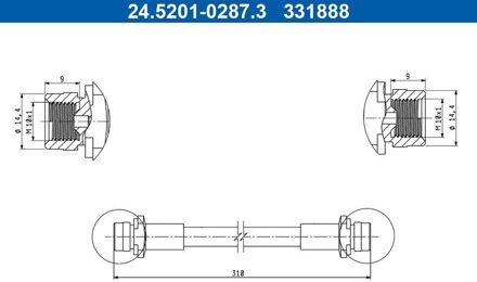 Toyota Remslang 24520102873