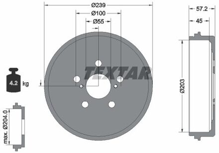 Toyota Remtrommel 94049100