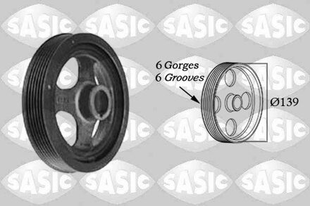 Toyota Riemschijf, krukas 2156028