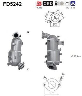 Toyota Roetfilter FD5242