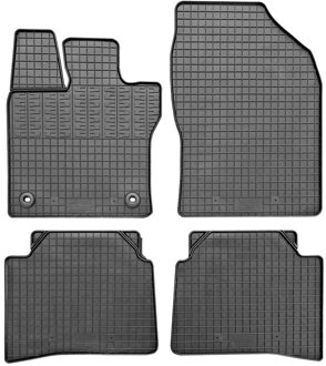 Toyota Rubber matten passend voor Toyota Prius V 2023- (4-delig met bevestigingspunten) CKRTO04