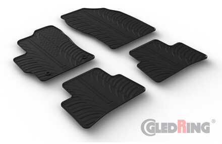 Toyota Rubbermatten passend voor Toyota Corolla Cross Hybrid 2022- (T profiel 4-delig) GL0878