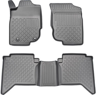 Toyota Rubbermatten passend voor Toyota Hilux Double Cab 2006-2016 603378