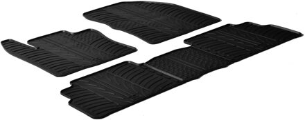 Toyota Rubbermatten passend voor Toyota Verso 2009- (T profiel 5-delig + montageclips)