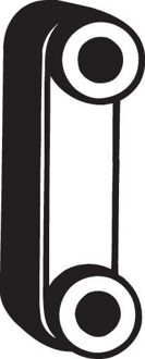 Toyota Rubberstrip, uitlaatsysteem 255193