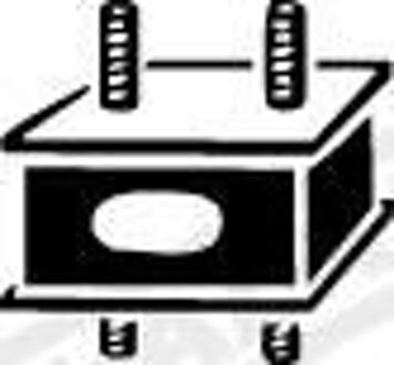 Toyota Rubberstrip, uitlaatsysteem 81339