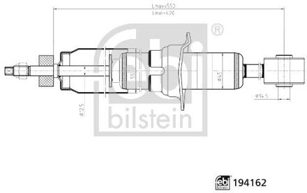 Toyota Schokdemper 194162