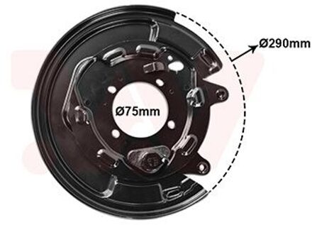 Toyota Stofschild Achter L 5393373