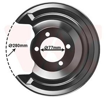 Toyota Stofschild Achter L 5407373