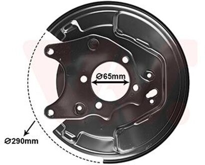 Toyota Stofschild Achter L 5430375