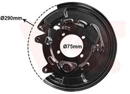 Toyota Stofschild Achter R 5393374