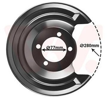 Toyota Stofschild Achter R 5407374