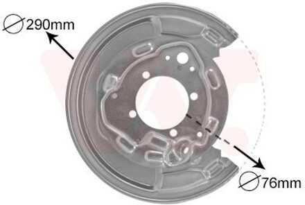 Toyota Stofschild Achter R