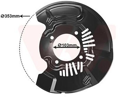 Toyota Stofschild Voor L 5487371