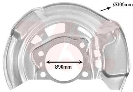 Toyota Stofschild Voor Links 5420371