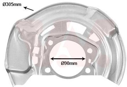Toyota Stofschild Voor Rechts 5420372