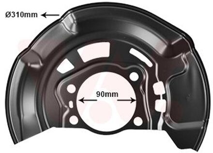 Toyota Stofschild Voor Rechts 5470372