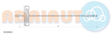 Toyota Trekkabel, parkeerrem 5202462