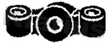 Toyota Uitlaatrubber 420190