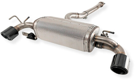 Toyota Ulter Sport Dubbele RVS Sportuitlaat passend voor Toyota GR Yaris Mk1 2020-2024 192kW 2x100mm Carbon US128325Z100CZ