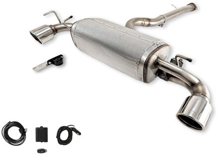 Toyota Ulter Sport Dubbele RVS Sportuitlaat passend voor Toyota GR Yaris Mk1 2020-2024 192kW 2x100mm RS US128325ZV101P