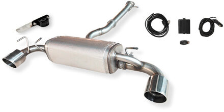 Toyota Ulter Sport Dubbele RVS Sportuitlaat passend voor Toyota GR Yaris Mk2 2024- 206kW 2x115mm US128324ZV115P