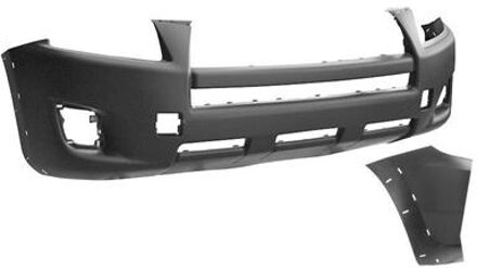 Toyota VOORBUMPER 09+ +SPATBORD Verbred.Gaten 5471571