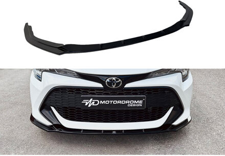 Toyota Voorspoiler passend voor Toyota Corolla (E21) Hatchback & Touring 2019- (ABS Glanzend zwart) DXVTO05