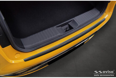 Toyota Zwart RVS Achterbumperprotector passend voor Toyota Prius V (XW60) 2023- AV245372