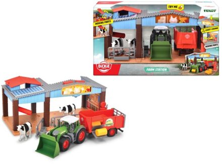 Toys Tractor Set Met Licht En Geluid 30Cm