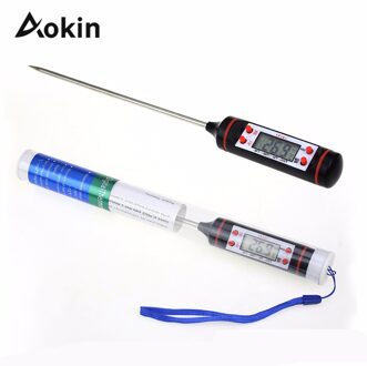 Tp-101 Digitale Vlees Thermometer Koken Food Kitchen Bbq Probe Water Melk Olie Vloeibare Oven Thermometer Digitale Tp101