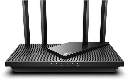 TP-Link Archer AX55 AX3000 Dual-Band Gigabit WiFI 6 Router Router Zwart